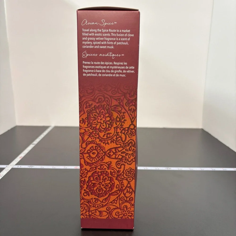 Pier1 Imports Unisex Reed Diffuser 10oz Asian Spice Clove Vetiver Patchouli Musk